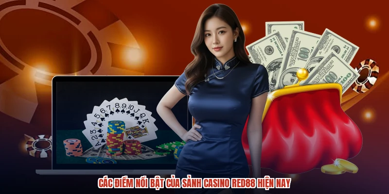 Các điểm nổi bật của sảnh casino RED88 hiện nay