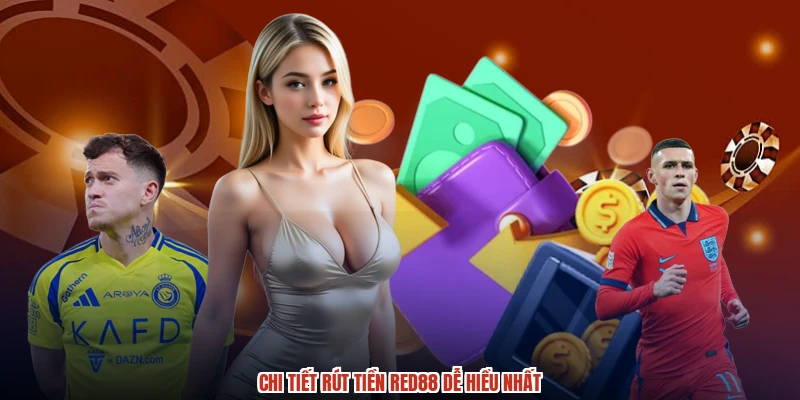 Chi tiết rút tiền RED88 dễ hiểu nhất