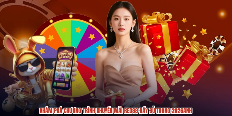 Khám phá chương trình khuyến mãi RED88 đầy đủ trong 2026anh