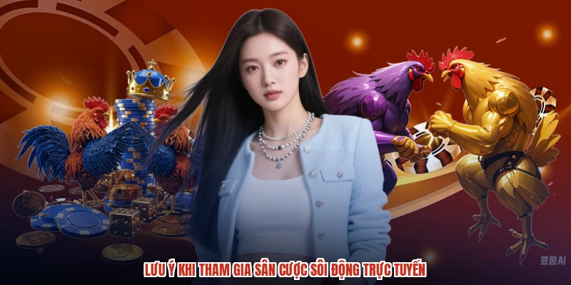 Lưu ý khi tham gia sân cược sôi động trực tuyến