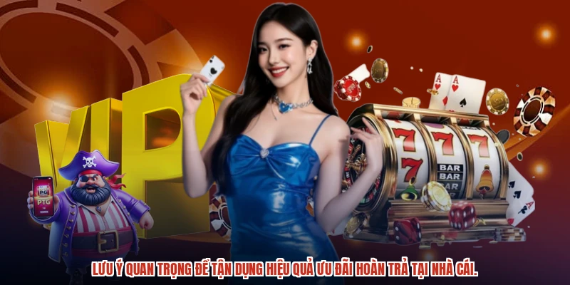 Lưu ý quan trọng để tận dụng hiệu quả ưu đãi hoàn trả tại nhà cái.