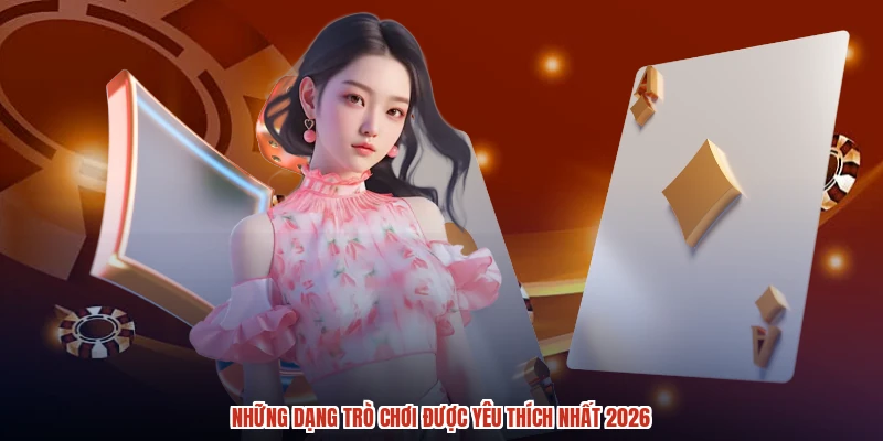 Những dạng trò chơi được yêu thích nhất 2026