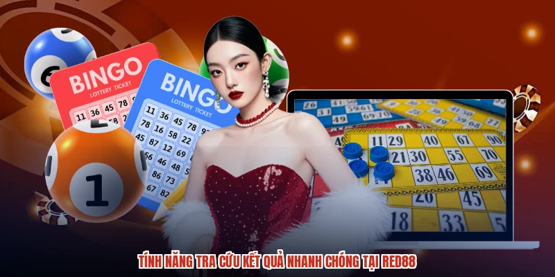 Tính năng tra cứu kết quả nhanh chóng tại RED88